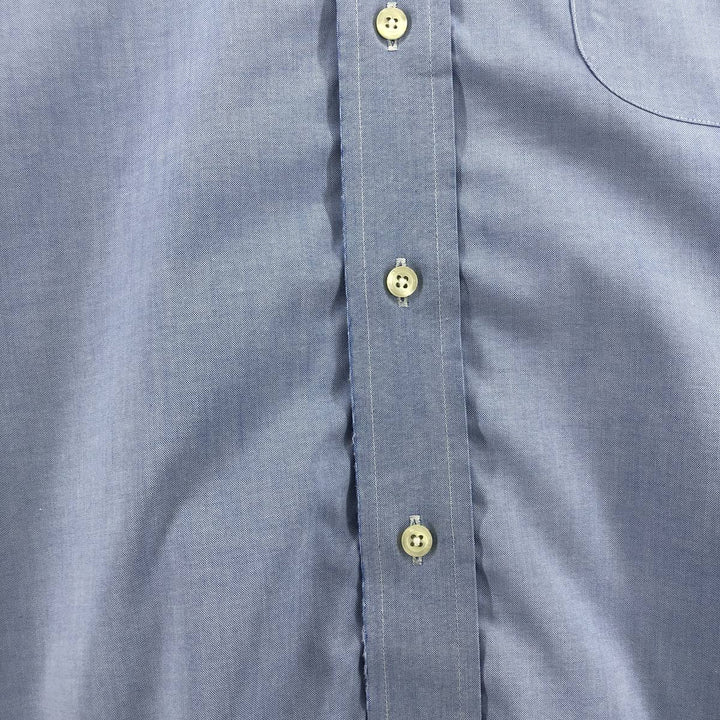 Brooks Brothers 346 long sleeve button-down shirt, men's size XL cotton blue type Vintage Second Hand