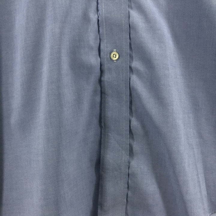 Brooks Brothers 346 long sleeve button-down shirt, men's size XL cotton blue type Vintage Second Hand