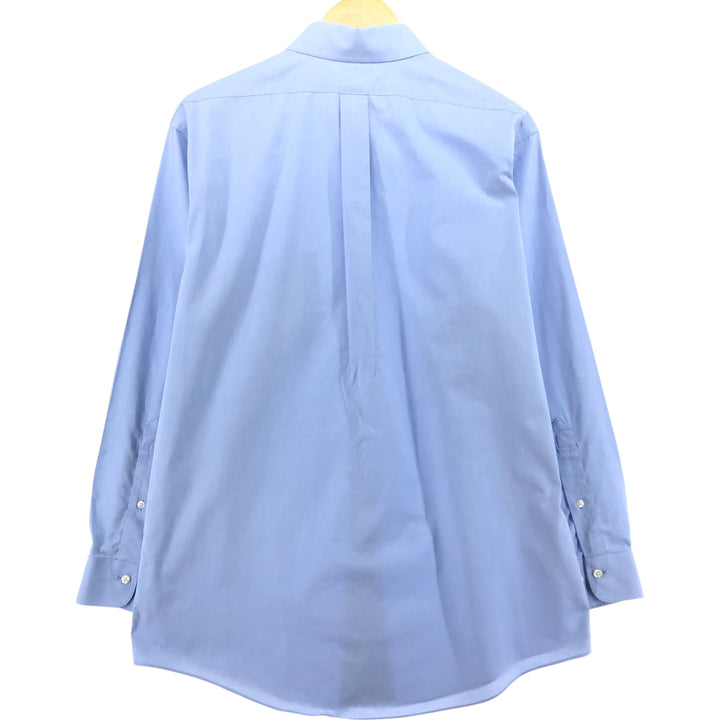Brooks Brothers 1818 REGENT FIT long sleeve cotton shirt, men's size L cotton blue type Vintage Second Hand