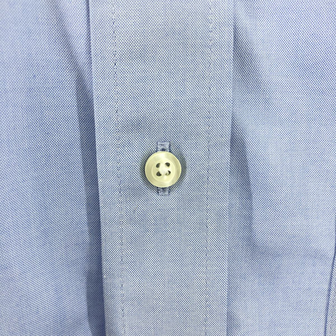 Brooks Brothers 1818 REGENT FIT long sleeve cotton shirt, men's size L cotton blue type Vintage Second Hand