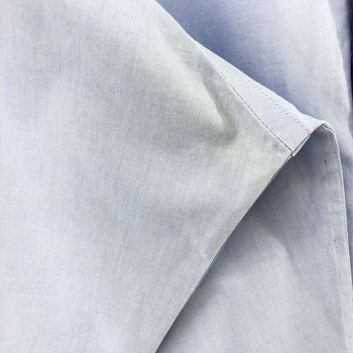 Brooks Brothers 1818 REGENT FIT long sleeve cotton shirt, men's size L cotton blue type Vintage Second Hand