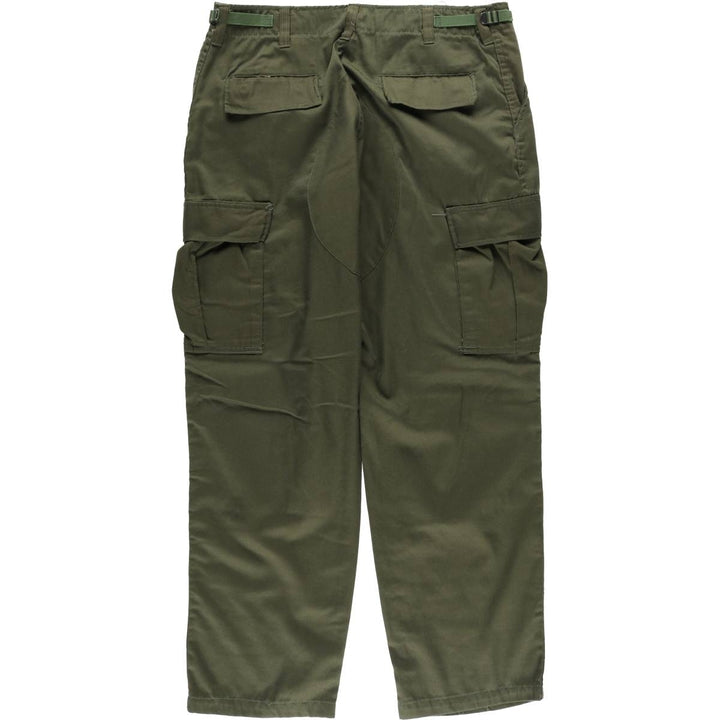 Civilian TRAILCREST Military Cargo Pants LARGE REGULAR Men's L equivalent cotton green type Vintage Second Hand