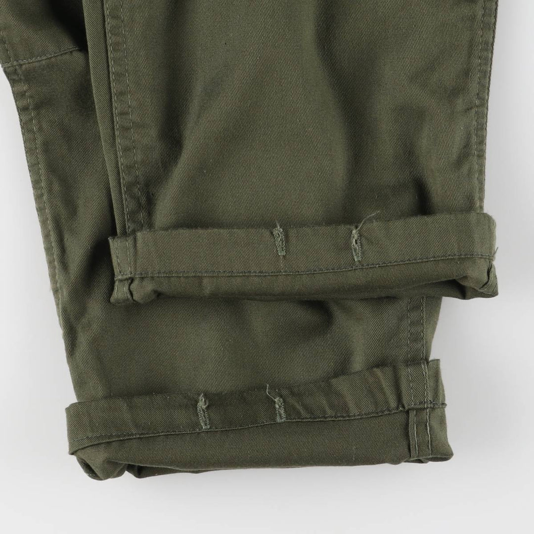 Civilian TRAILCREST Military Cargo Pants LARGE REGULAR Men's L equivalent cotton green type Vintage Second Hand
