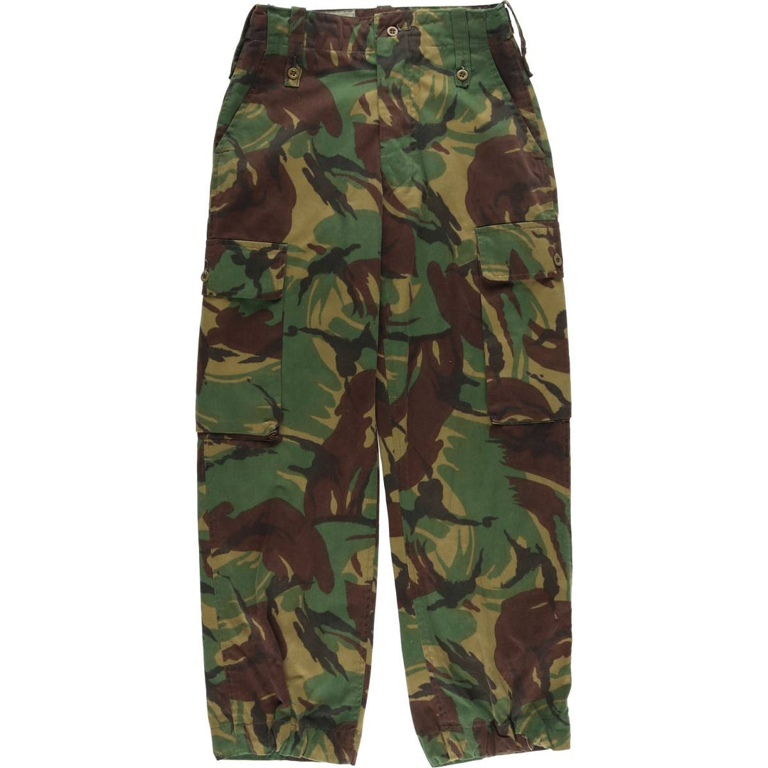 British Army Camouflage Pattern DPM Camo Military Cargo Pants Combat Pants 72 unclear Khaki type Vintage Second Hand