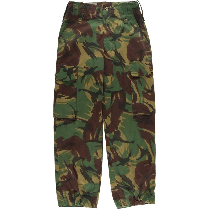 British Army Camouflage Pattern DPM Camo Military Cargo Pants Combat Pants 72 unclear Khaki type Vintage Second Hand