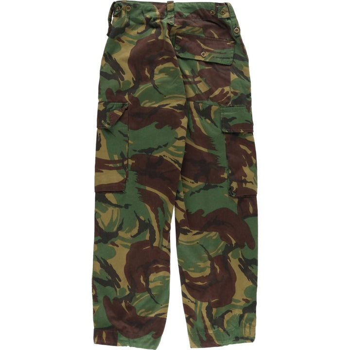British Army Camouflage Pattern DPM Camo Military Cargo Pants Combat Pants 72 unclear Khaki type Vintage Second Hand