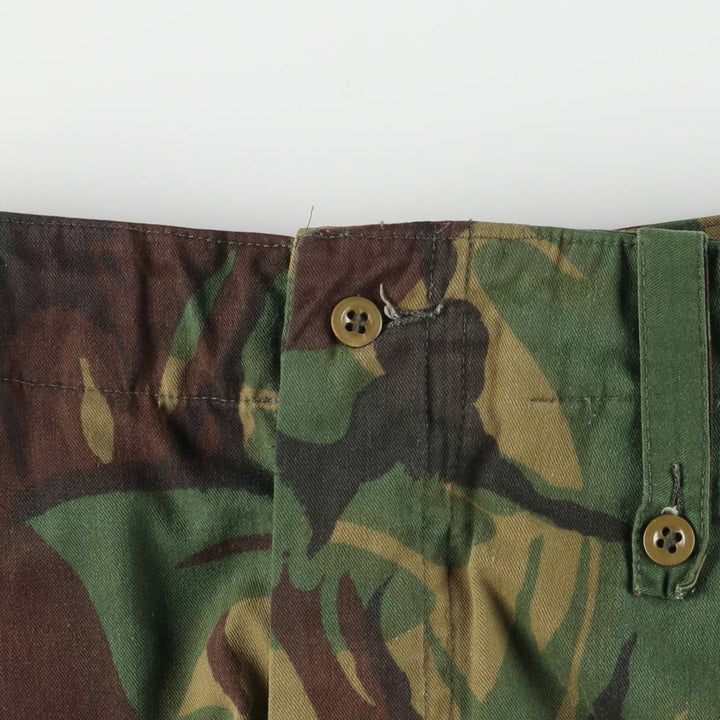 British Army Camouflage Pattern DPM Camo Military Cargo Pants Combat Pants 72 unclear Khaki type Vintage Second Hand