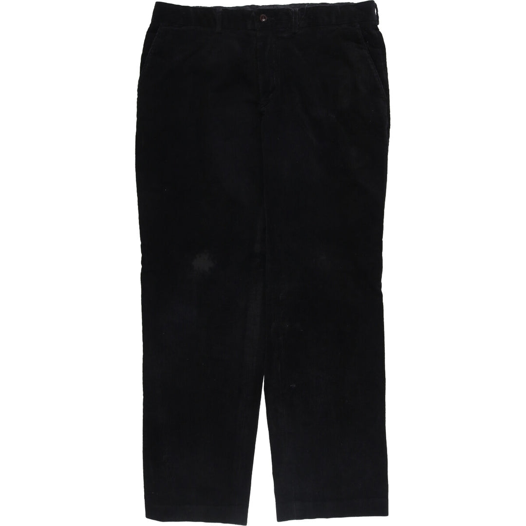 Ralph Lauren POLO by Ralph Lauren Corduroy Pants Men's W37 cotton black type Vintage Second Hand