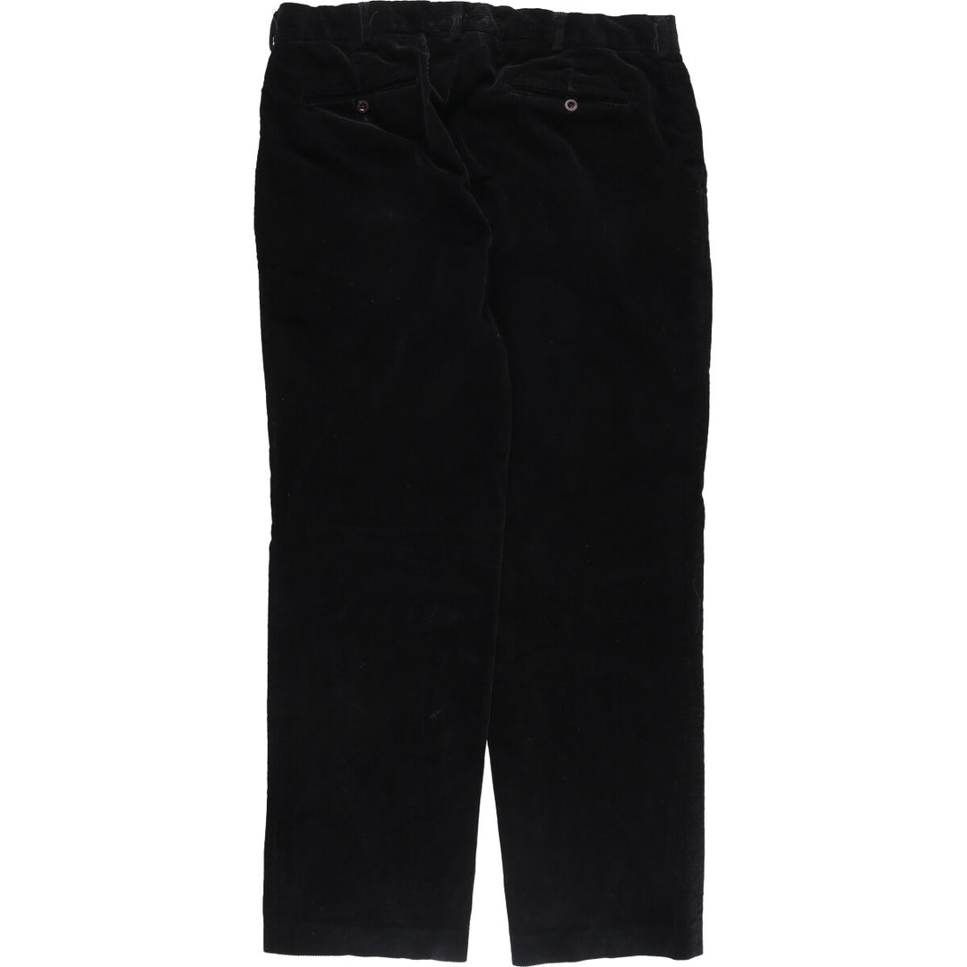 Ralph Lauren POLO by Ralph Lauren Corduroy Pants Men's W37 cotton black type Vintage Second Hand
