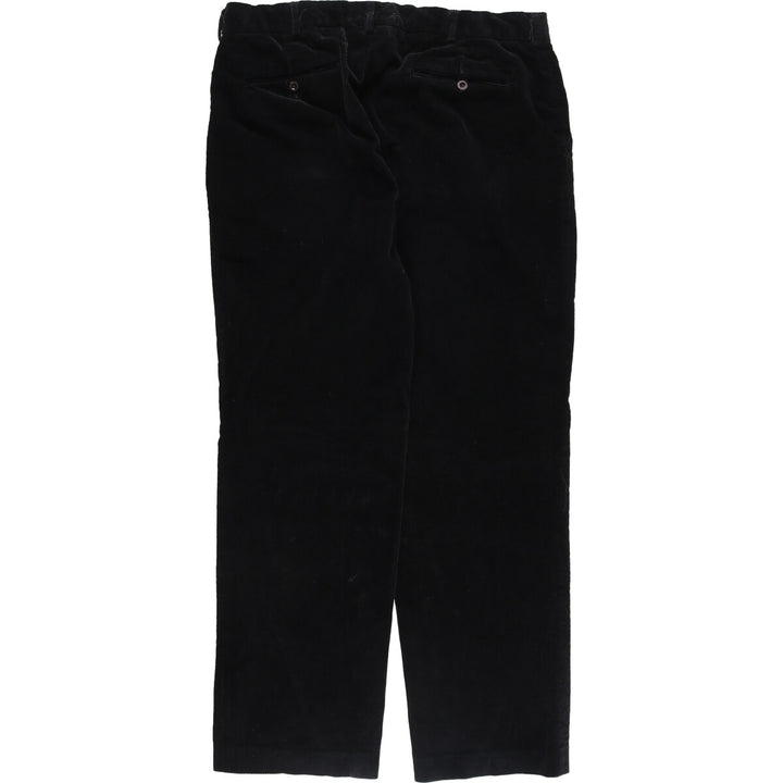 Ralph Lauren POLO by Ralph Lauren Corduroy Pants Men's W37 cotton black type Vintage Second Hand