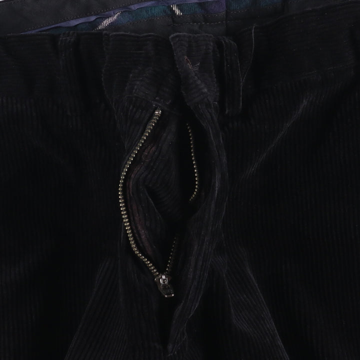 Ralph Lauren POLO by Ralph Lauren Corduroy Pants Men's W37 cotton black type Vintage Second Hand