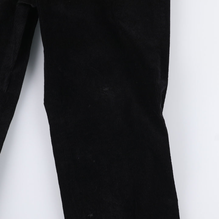 Ralph Lauren POLO by Ralph Lauren Corduroy Pants Men's W37 cotton black type Vintage Second Hand