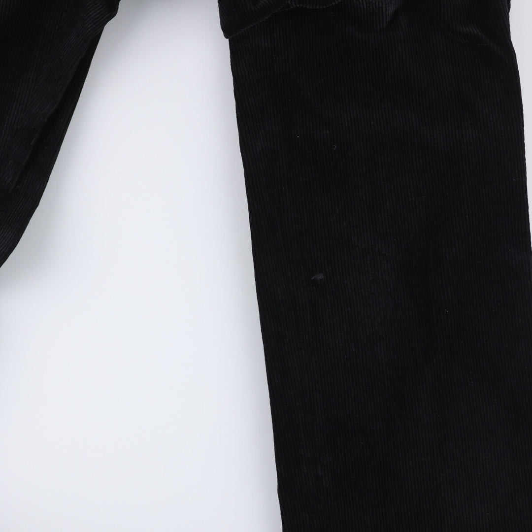 Ralph Lauren POLO by Ralph Lauren Corduroy Pants Men's W37 cotton black type Vintage Second Hand