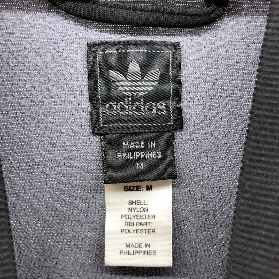 00'S adidas Originals Jersey Track Jacket Men's M polyester black type Vintage Second Hand