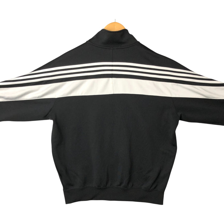 Adidas Originals Jersey Track Jacket Men's Size L polyester black type Vintage Second Hand