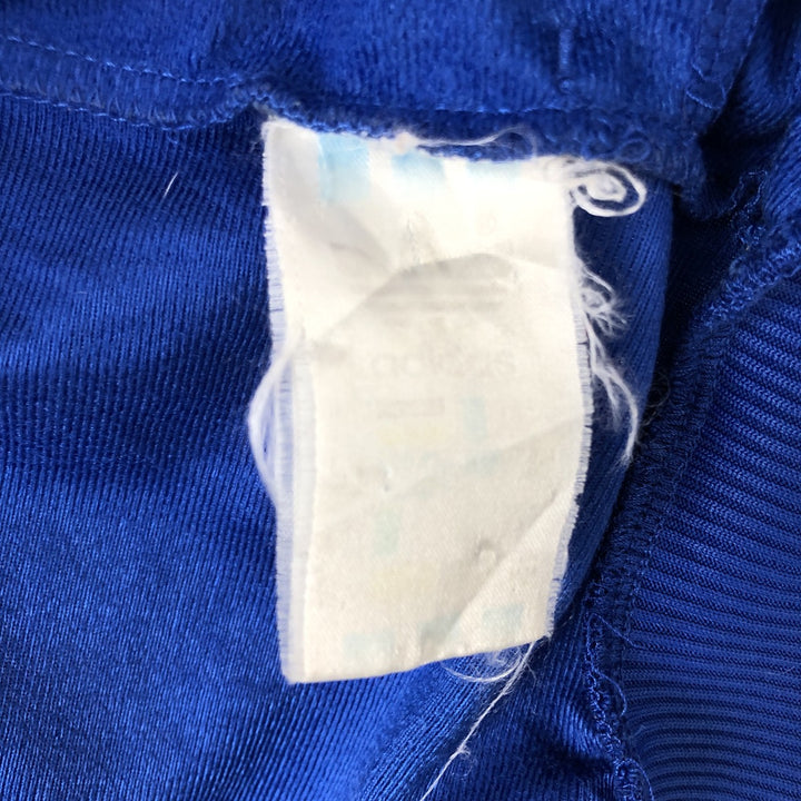 Vintage 80s-90'S adidas jersey track jacket, men's XL size unclear blue type Vintage Second Hand