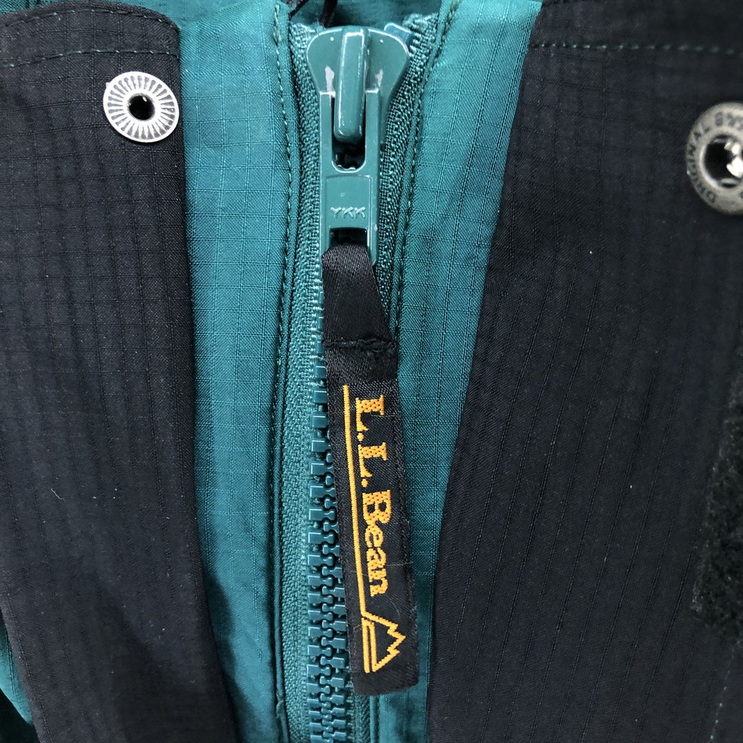 70s~80'S LL Bean ALL CONDITIONS GORE-TEX Ripstop Mountain Parka Men's L size Nylon (Gore-Tex) Green type dark green Vintage Second Hand
