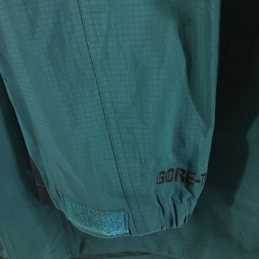 70s~80'S LL Bean ALL CONDITIONS GORE-TEX Ripstop Mountain Parka Men's L size Nylon (Gore-Tex) Green type dark green Vintage Second Hand
