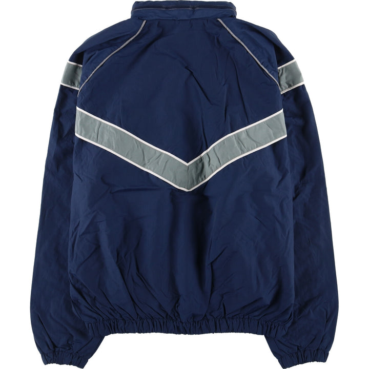 Genuine US military USAIR FORCE SKILCRAFT PTU training jacket, nylon jacket, made in USA, LARGE Nylon navy blue type Vintage Second Hand