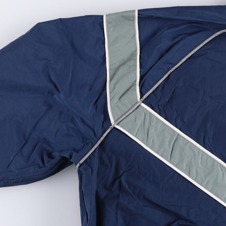 Genuine US military USAIR FORCE SKILCRAFT PTU training jacket, nylon jacket, made in USA, LARGE Nylon navy blue type Vintage Second Hand