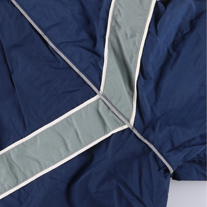 Genuine US military USAIR FORCE SKILCRAFT PTU training jacket, nylon jacket, made in USA, LARGE Nylon navy blue type Vintage Second Hand