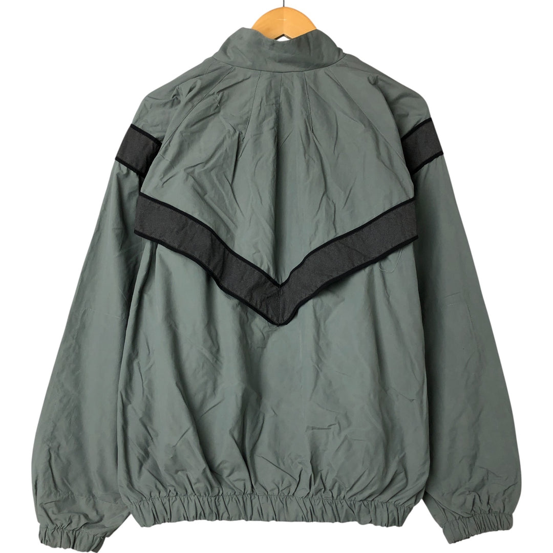 Genuine US Army USARMY 90'S SKILCRAFT IPFU Training Jacket Nylon Jacket Made in USA MEDIUM Nylon gray type Vintage Second Hand