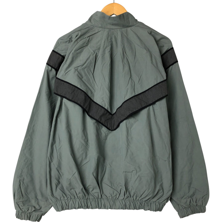 Genuine US Army USARMY 90'S SKILCRAFT IPFU Training Jacket Nylon Jacket Made in USA MEDIUM Nylon gray type Vintage Second Hand