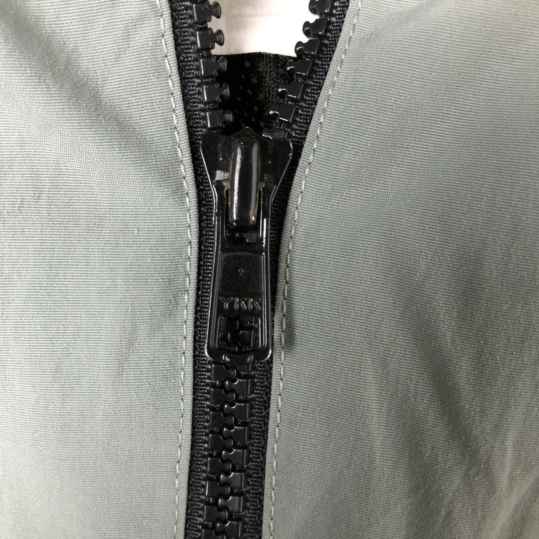 Genuine US Army USARMY 90'S SKILCRAFT IPFU Training Jacket Nylon Jacket Made in USA MEDIUM Nylon gray type Vintage Second Hand