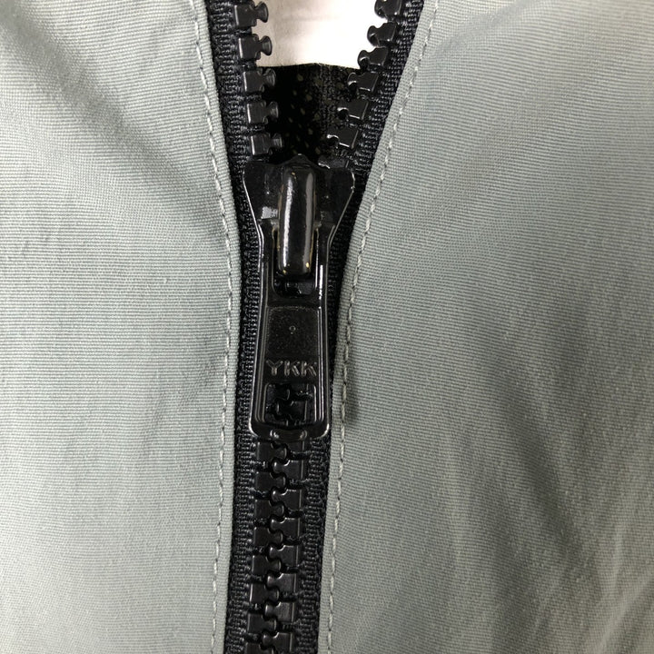 Genuine US Army USARMY 90'S SKILCRAFT IPFU Training Jacket Nylon Jacket Made in USA MEDIUM Nylon gray type Vintage Second Hand