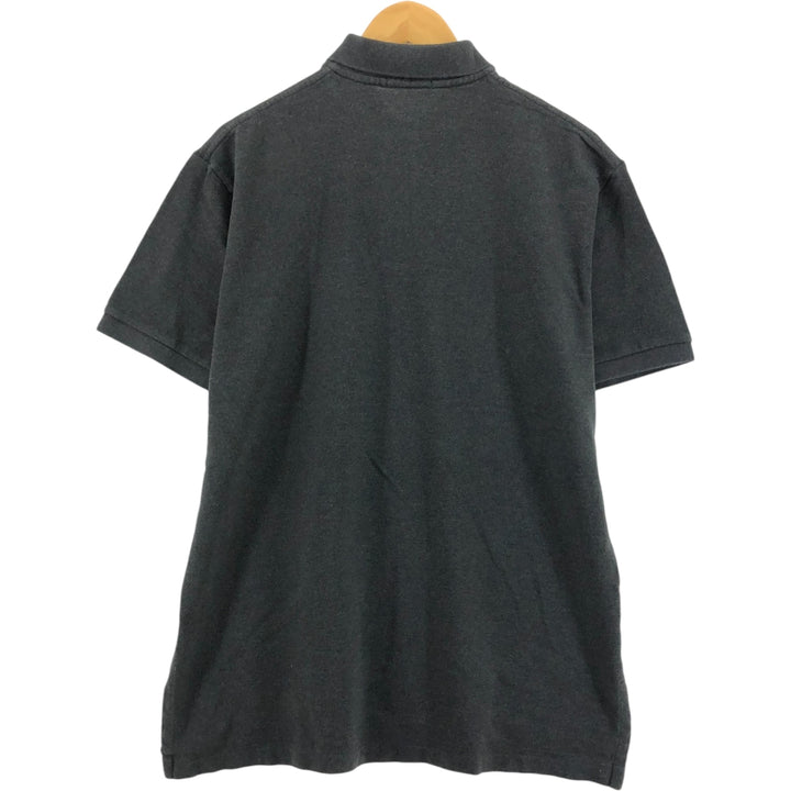 Ralph Lauren POLO RALPH LAUREN short sleeve polo shirt men's size L cotton gray type Vintage Second Hand