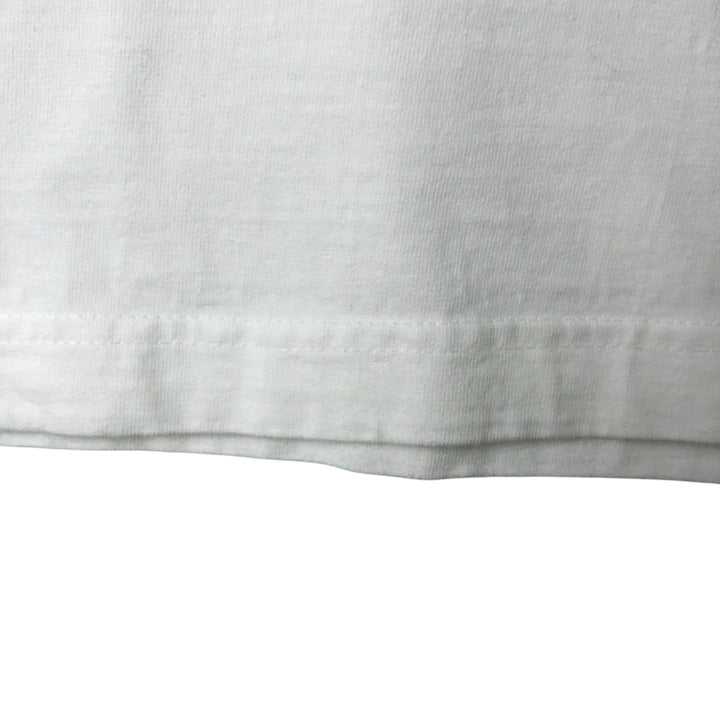 90'S Jansport JANSPORT Long Sleeve T-Shirt, Men's Medium Size, Vintage unclear white type Vintage Second Hand