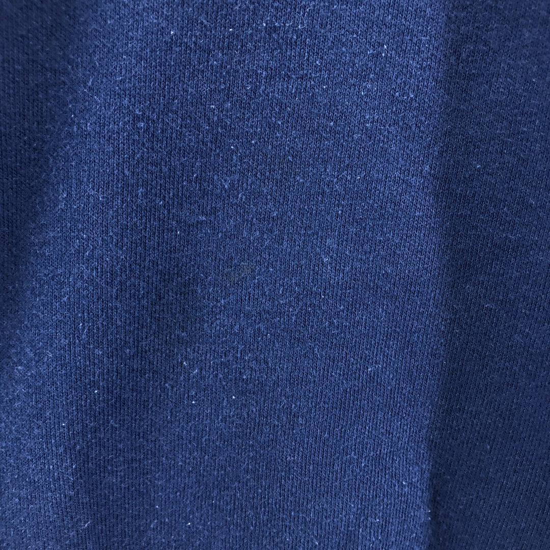00'S Nike Team North Carolina University College Sweatshirt Trainer Men's L size cotton navy blue type Vintage Second Hand