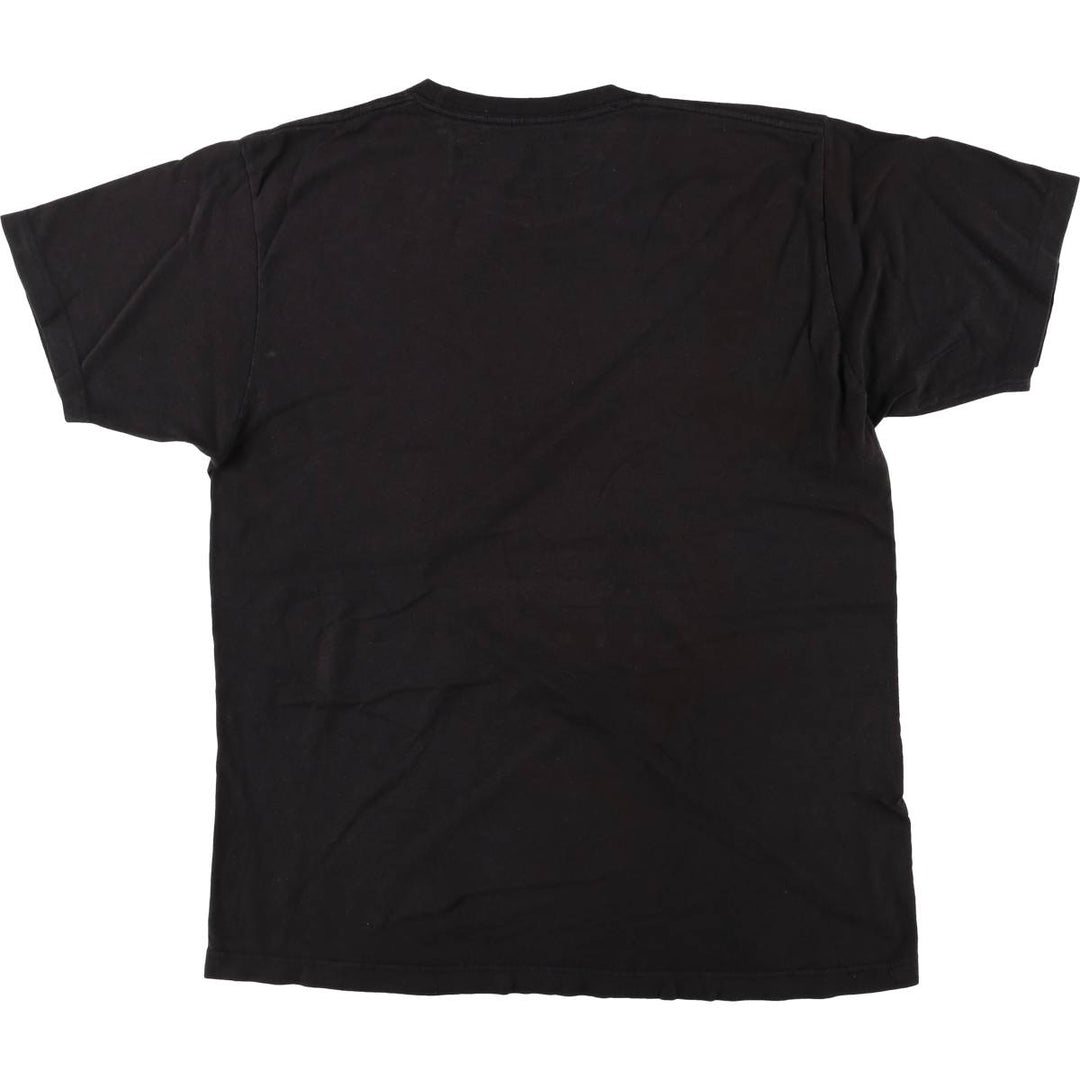THE ROLLING STONES The Rolling Stones Band T-shirt Band T Men's L size cotton black type Vintage Second Hand