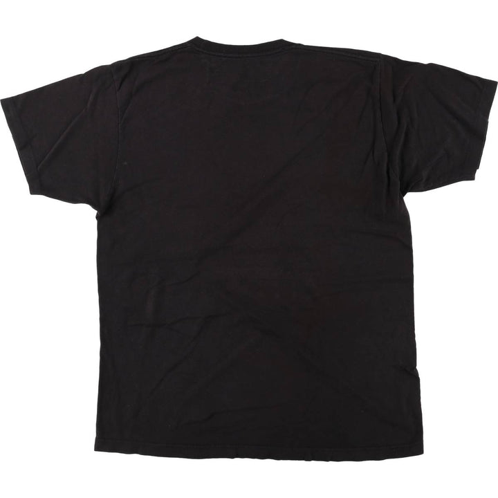 THE ROLLING STONES The Rolling Stones Band T-shirt Band T Men's L size cotton black type Vintage Second Hand