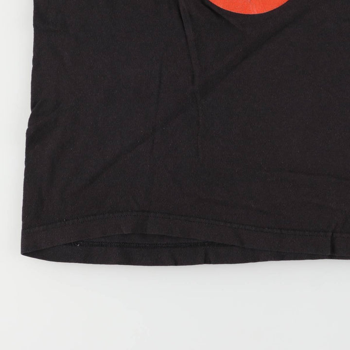 THE ROLLING STONES The Rolling Stones Band T-shirt Band T Men's L size cotton black type Vintage Second Hand