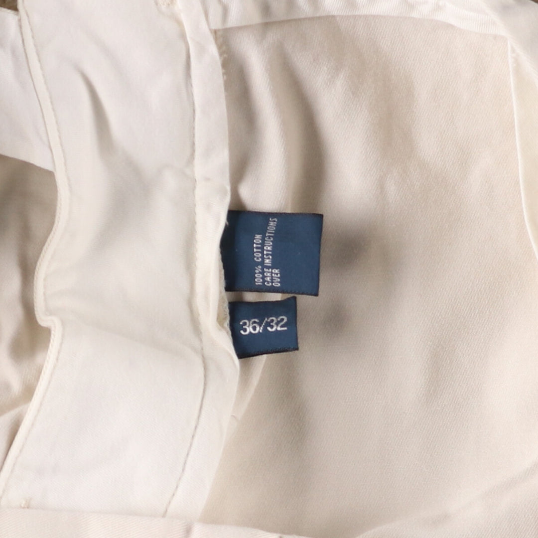 Ralph Lauren POLO by Ralph Lauren Chino Pants Men's W37 cotton white type Vintage Second Hand
