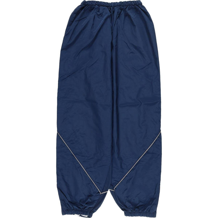 00'S US military genuine SKILCRAFT PTU training pants, nylon pants, rustling pants, made in USA, LARGE Nylon navy blue type Vintage Second Hand