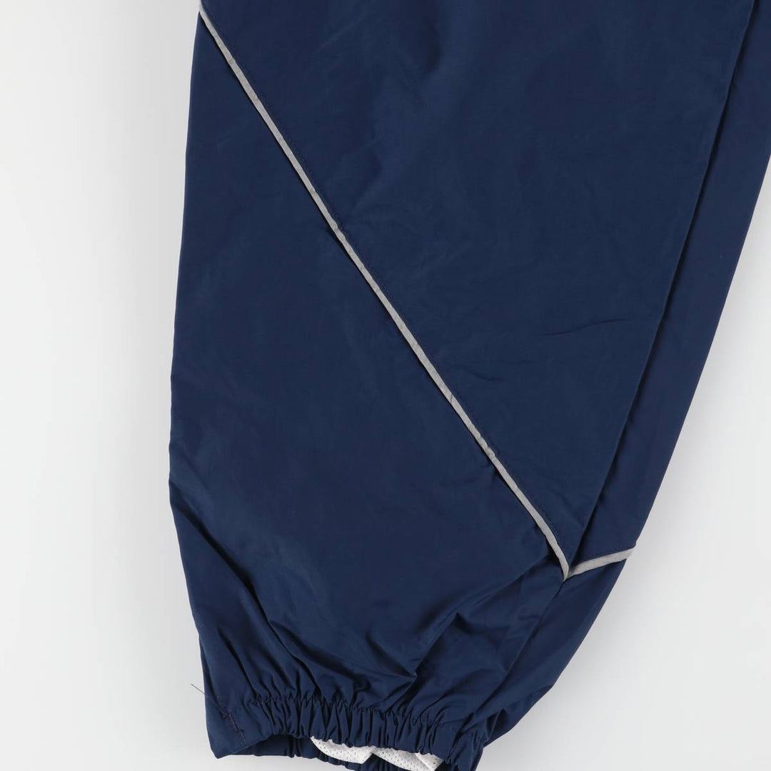 00'S US military genuine SKILCRAFT PTU training pants, nylon pants, rustling pants, made in USA, LARGE Nylon navy blue type Vintage Second Hand