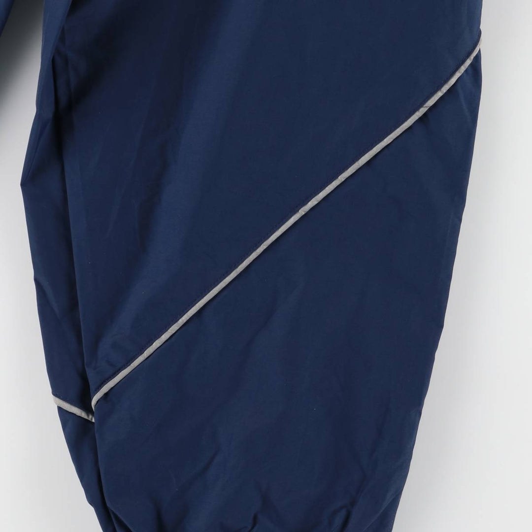 00'S US military genuine SKILCRAFT PTU training pants, nylon pants, rustling pants, made in USA, LARGE Nylon navy blue type Vintage Second Hand