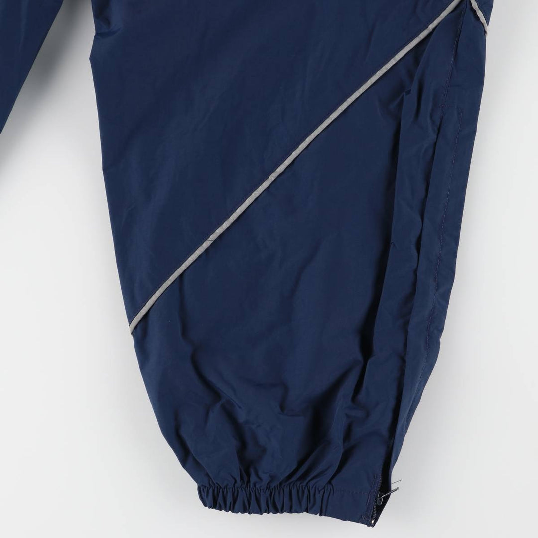 00'S US military genuine SKILCRAFT PTU training pants, nylon pants, rustling pants, made in USA, LARGE Nylon navy blue type Vintage Second Hand