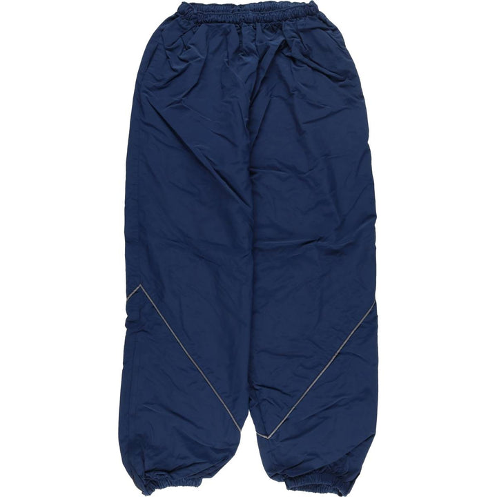 00'S US military genuine SKILCRAFT PTU training pants, nylon pants, rustling pants, made in USA, LARGE Nylon navy blue type Vintage Second Hand