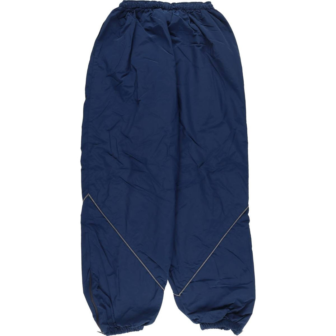 00'S US military genuine SKILCRAFT PTU training pants, nylon pants, rustling pants, made in USA, LARGE Nylon navy blue type Vintage Second Hand