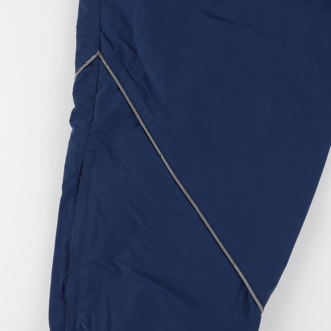 00'S US military genuine SKILCRAFT PTU training pants, nylon pants, rustling pants, made in USA, LARGE Nylon navy blue type Vintage Second Hand