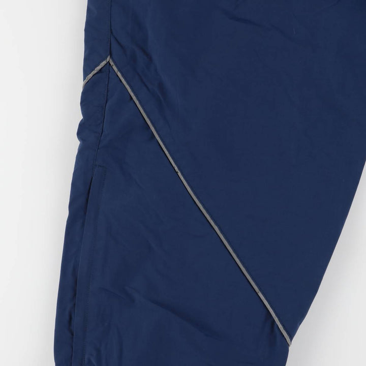 00'S US military genuine SKILCRAFT PTU training pants, nylon pants, rustling pants, made in USA, LARGE Nylon navy blue type Vintage Second Hand