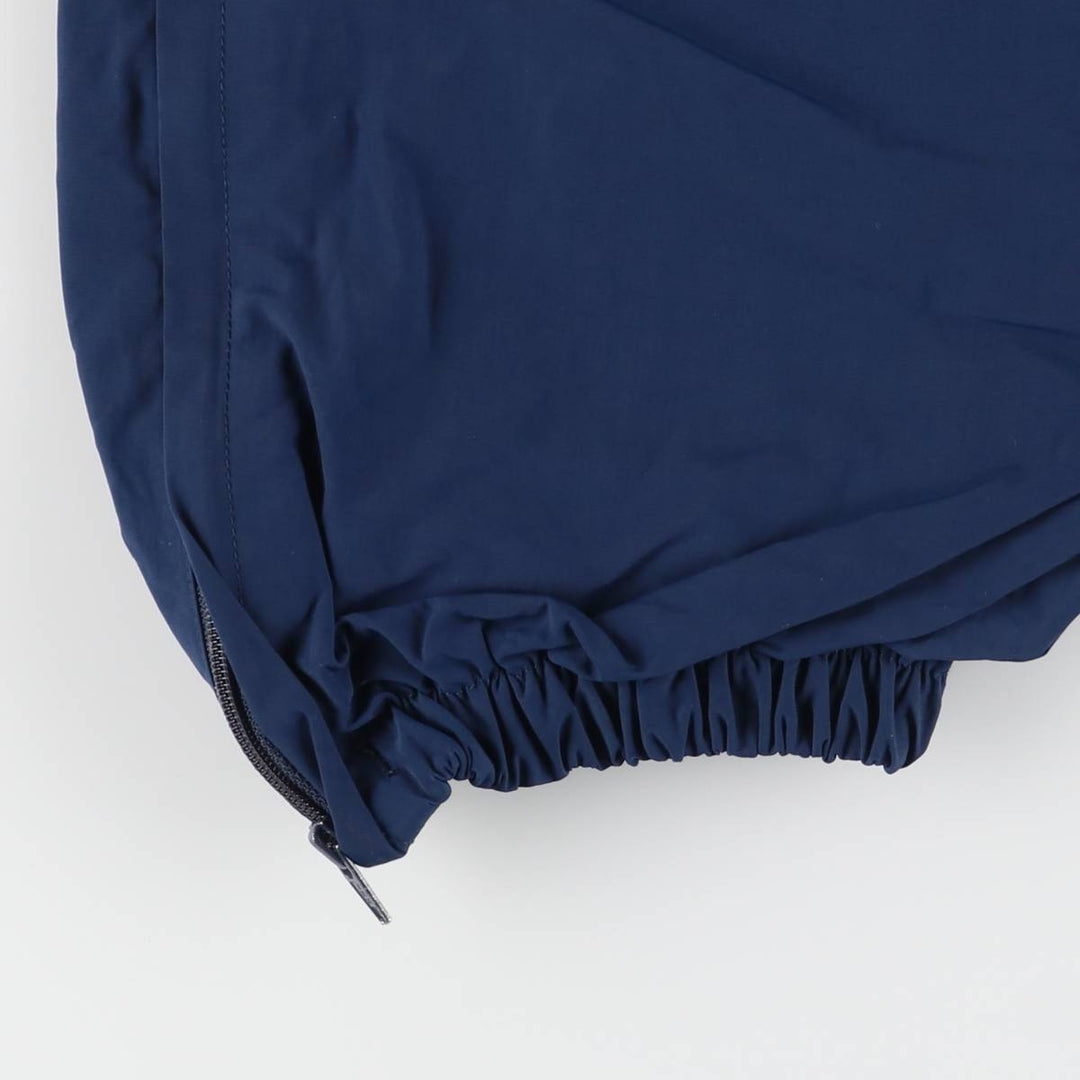 00'S US military genuine SKILCRAFT PTU training pants, nylon pants, rustling pants, made in USA, LARGE Nylon navy blue type Vintage Second Hand