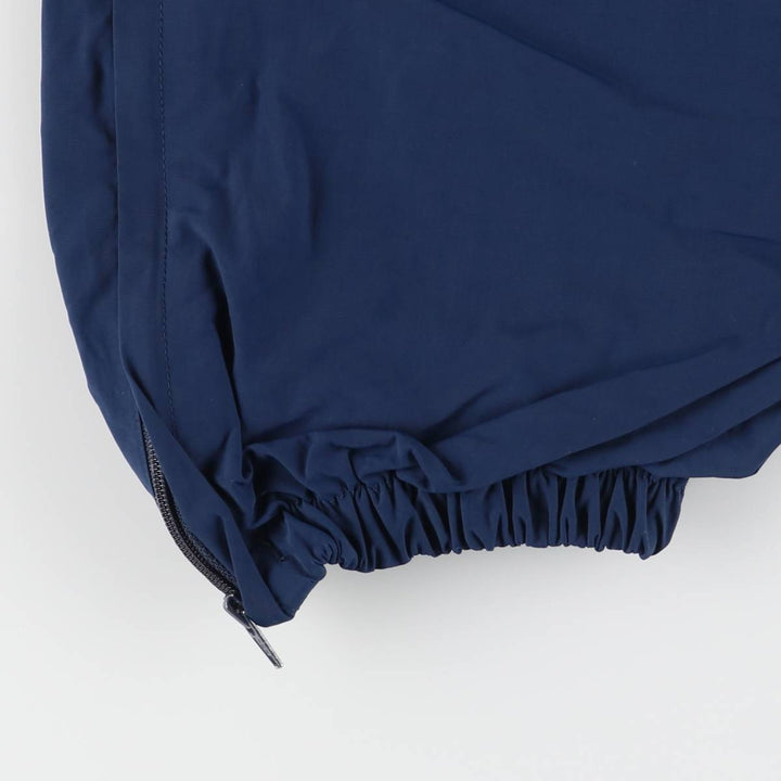 00'S US military genuine SKILCRAFT PTU training pants, nylon pants, rustling pants, made in USA, LARGE Nylon navy blue type Vintage Second Hand