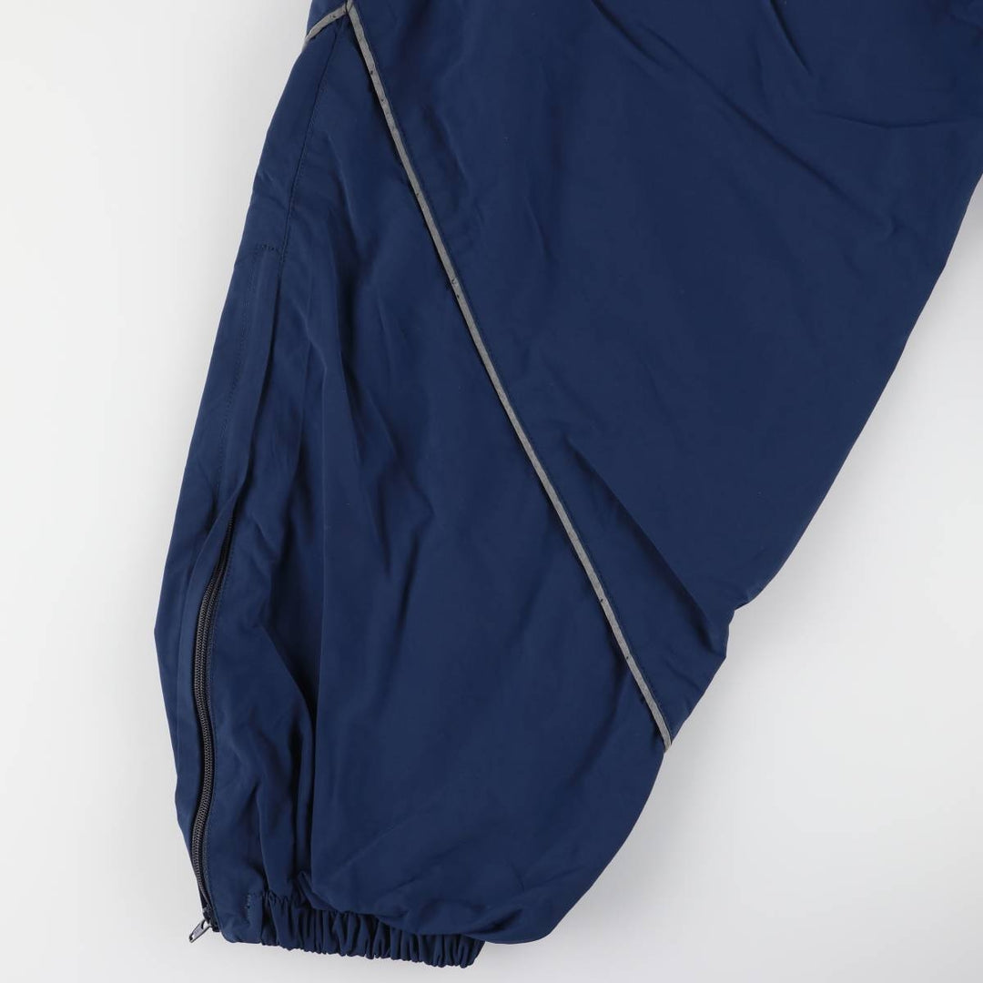 00'S US military genuine SKILCRAFT PTU training pants, nylon pants, rustling pants, made in USA, LARGE Nylon navy blue type Vintage Second Hand