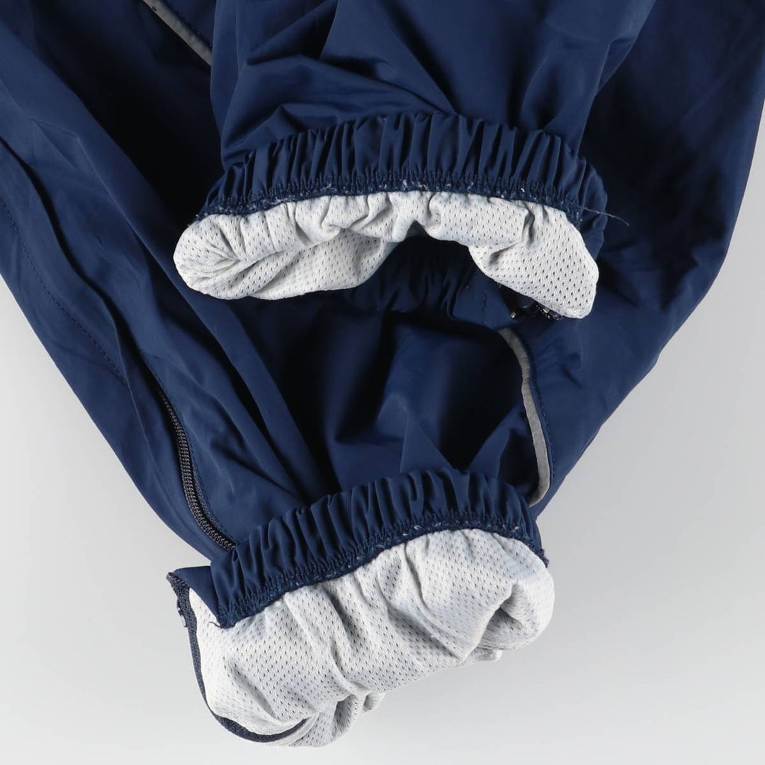 00'S US military genuine SKILCRAFT PTU training pants, nylon pants, rustling pants, made in USA, LARGE Nylon navy blue type Vintage Second Hand