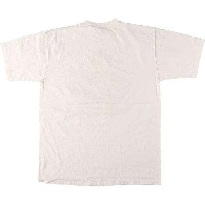90'S All Sport Print T-shirt Made in USA Men's XL Vintage cotton white type Vintage Second Hand