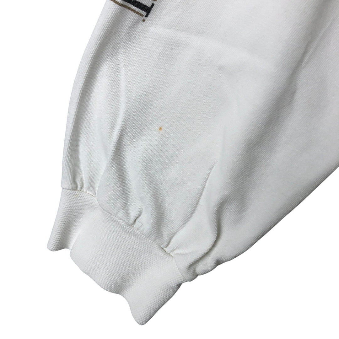 00'S Harley-Davidson Hanes Long Sleeve T-Shirt Made in USA Men's Size L cotton white type Vintage Second Hand